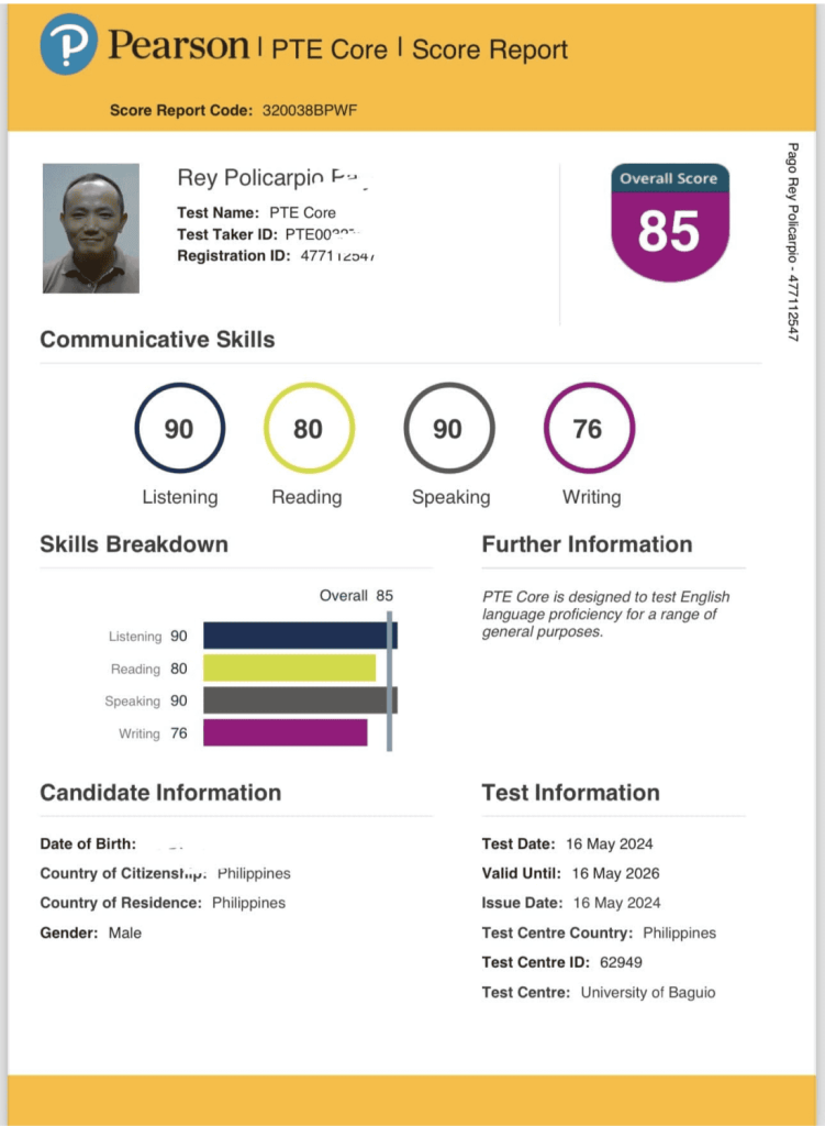 buy pte certificate without exam